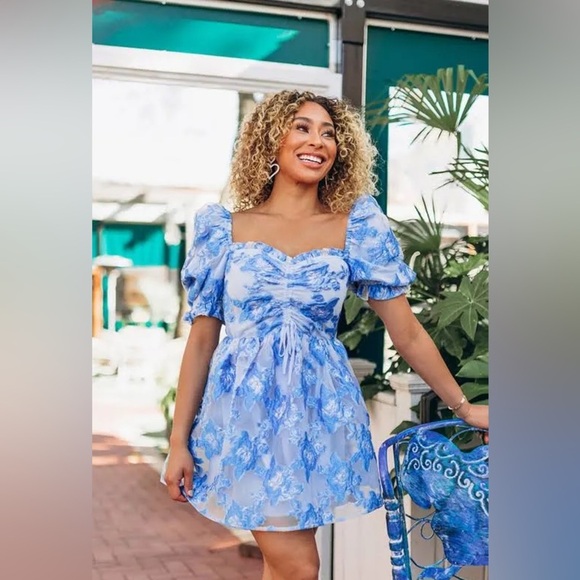 Buddylove Colby Puff Sleeve Mini dress - Picture 8 of 10